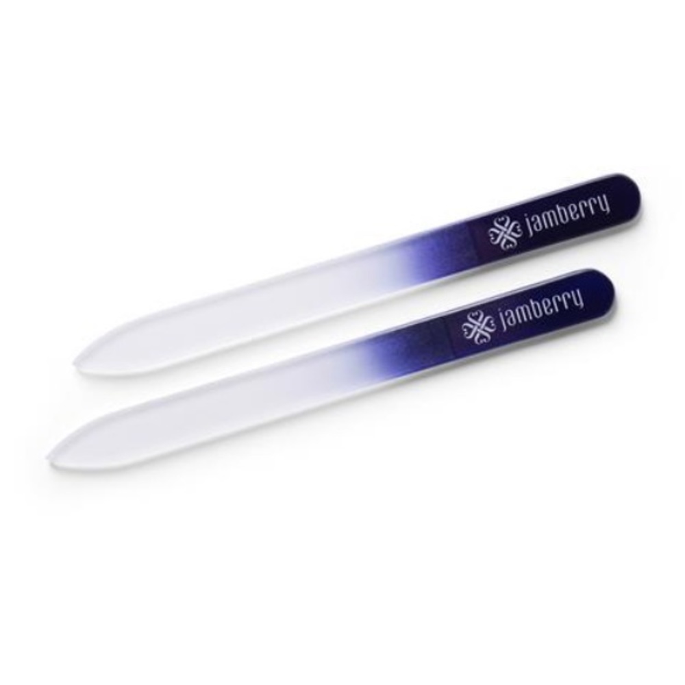 2 piece Jamberry glass nail file. NIB